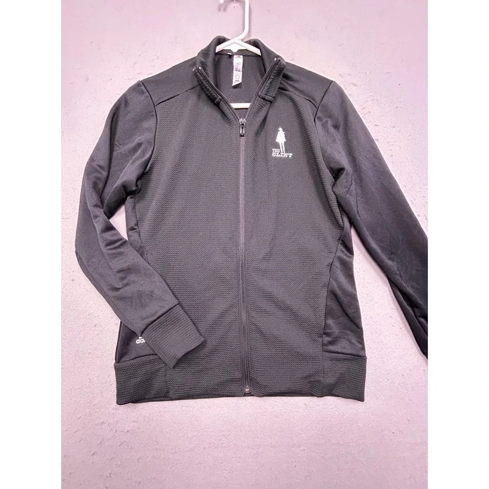 Adidas HA3395 Track Jacket Recycled Polyester Black Medium Womens